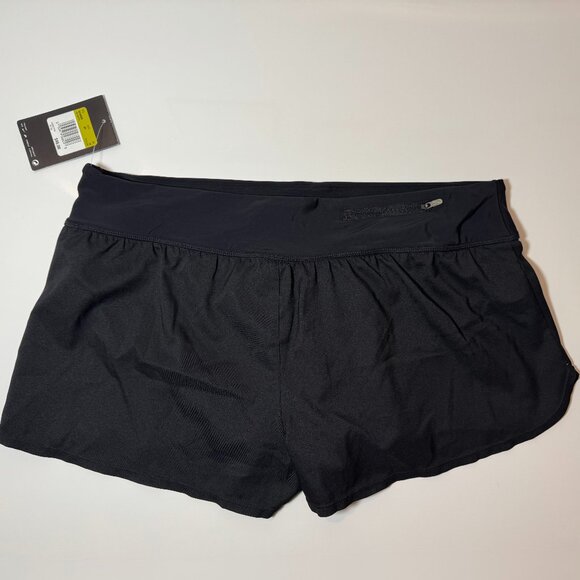 NWT NIKE Women's Solid Element Swimming SWIM Boardshorts Black in Size 14 - Picture 4 of 5
